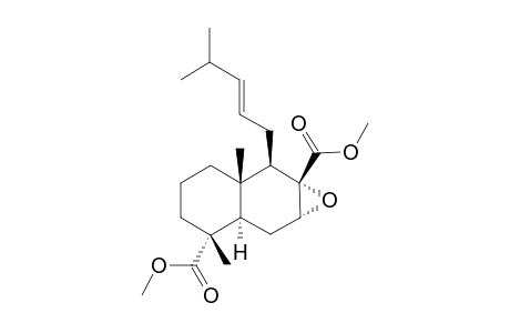 dimethyl (1aS,2R,2aS,6R,6aR,7aR)-2a,6-dimethyl-2-[(E)-4-methylpent-2-enyl]-3,4,5,6a,7,7a-hexahydro-2H-naphtho[6,7-b]oxirene-1a,6-dicarboxylate