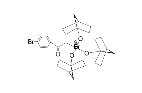 TRINORBORN-1-YLOXY-(p-BROMOPHENACYL)-PHOSPHONIUM-BROMIDE