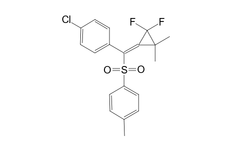 1-[[(4-CHLOROPHENYL)-(2,2-DIFLUORO-3,3-DIMETHYLCYCLOPROPYLIDENE)-METHYL]-SULFONYL]-4-METHYLBENZENE