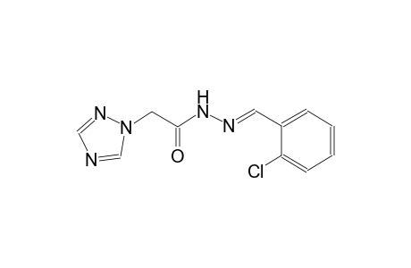 N'-[(E)-(2-chlorophenyl)methylidene]-2-(1H-1,2,4-triazol-1-yl)acetohydrazide