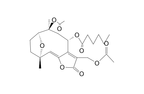 GERMACRA-5Z,7(11)-DIEN-12,6-OLIDE,10-B,13-DIACETOXY-1-A,4-A-EPOXY-8-A-HEXANOYLOXY