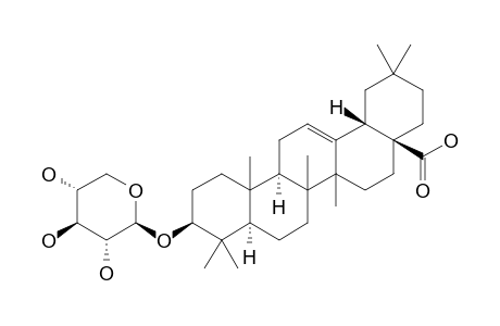 PROSAPOGENIN-AX-1;OLEANOLIC-ACID-3-O-BETA-D-XYLOPYRANOSIDE