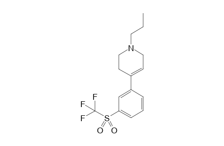 1-Propyl-4-(3-trifluoromethylsulfonylphenyl)-1,2,3,6-tetrahydropyridine