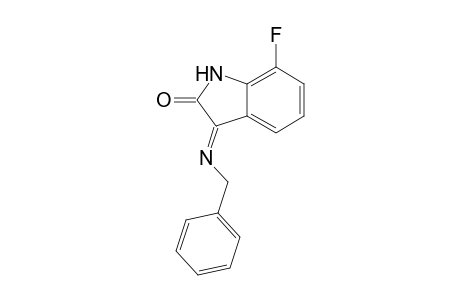 3-(Benzylimino)-7-fluoroindolin-2-one