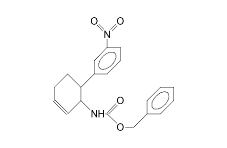 Benzyl cis-6-(3-nitro-phenyl)-2-cyclohexen-1-yl carbamate