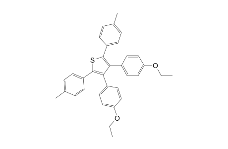 3,4-Di(4-ethoxyphenyl)-2,5-di(4-tolyl)thiophene