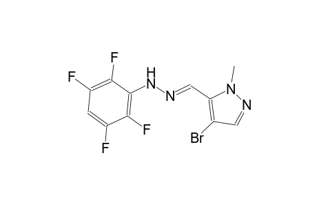 4-bromo-1-methyl-1H-pyrazole-5-carbaldehyde (2,3,5,6-tetrafluorophenyl)hydrazone