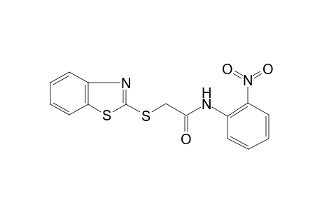 Acetamide, 2-(2-benzimidazolylthio)-N-(2-nitrophenyl)-