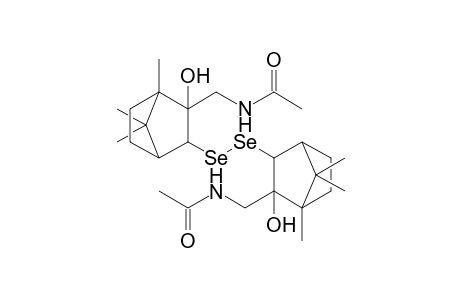 Bis[2-acetamidomethyl-2-hydroxy-1,7,7-trimethylbicyclo[2.2.1]heptane-3-yl] diselenide