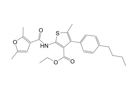 ethyl 4-(4-butylphenyl)-2-[(2,5-dimethyl-3-furoyl)amino]-5-methyl-3-thiophenecarboxylate