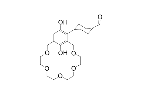 4-(3,6-Dihydroxy-2,4-xylyl-8-crown-5)cyclohexaldehyde