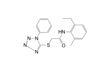 acetamide, N-(2-ethyl-6-methylphenyl)-2-[(1-phenyl-1H-tetrazol-5-yl)thio]-