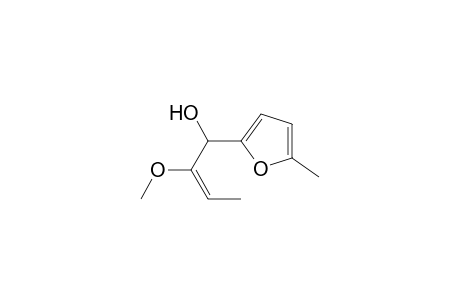 (E)-2-methoxy-1-(5-methyl-2-furanyl)-2-buten-1-ol