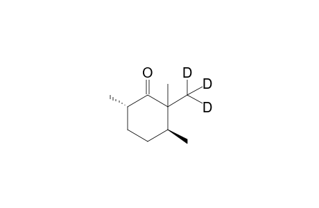 2-(Trideuteriomethyl)-2,3,6-trimethylcyclohexan-1-one