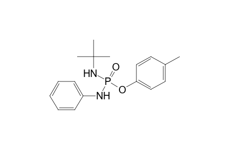 Phosphorodiamidic acid, N-(1,1-dimethylethyl)-N'-phenyl-, 4-methylphenyl ester