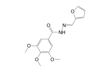 N'-[(E)-2-Furylmethylidene]-3,4,5-trimethoxybenzohydrazide