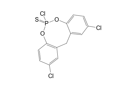 2,6,10-TRICHLORO-12H-DIBENZO-[D,G]-[1,3,2]-DIOXAPHOSPHOCIN-6-SULFIDE