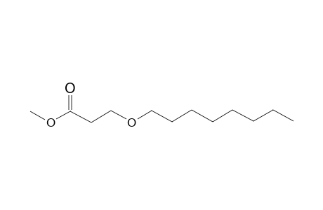 3-(octyloxy)propionic acid, methyl ester