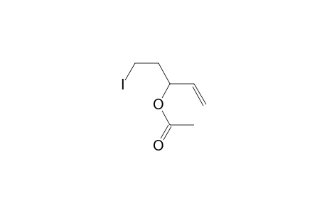 1-Penten-3-ol, 5-iodo-, acetate, (.+-.)-