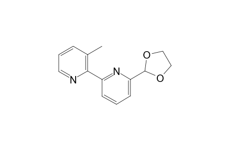 6'-(1,3-dioxolan-2-yl)-3-methyl-2,2'-bipyridine