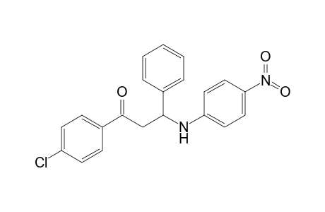 1-(4-chlorophenyl)-3-(4-nitroanilino)-3-phenyl-1-propanone