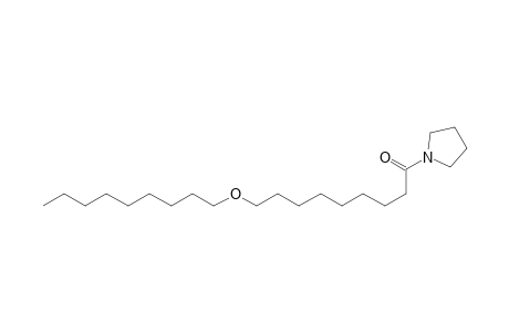 Pyrrolidine, 1-[9-(nonyloxy)-1-oxononyl]-