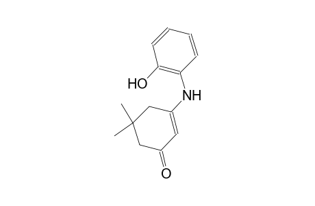 2-cyclohexen-1-one, 3-[(2-hydroxyphenyl)amino]-5,5-dimethyl-