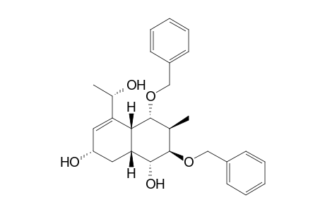 (1R,2R,3R,4S,4aR,7S,8aR)-2,4-dibenzoxy-5-[(1S)-1-hydroxyethyl]-3-methyl-1,2,3,4,4a,7,8,8a-octahydronaphthalene-1,7-diol