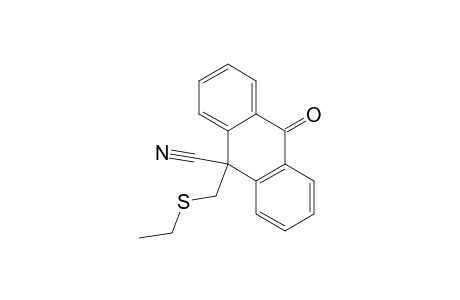 9-(ethylsulfanylmethyl)-10-oxidanylidene-anthracene-9-carbonitrile