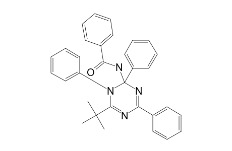 N-(6-tert-Butyl-1,2,4-triphenyl-1,2-dihydro-1,3,5-triazin-2-ylbenzamide