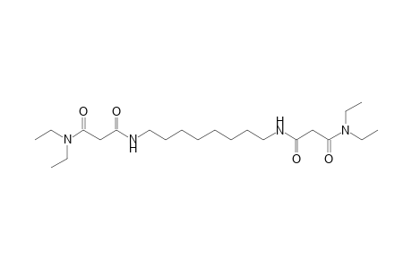 N-[8-(2-Diethylcarbamoyl-acetylamino)-octyl]-N',N'-diethyl-malonamide