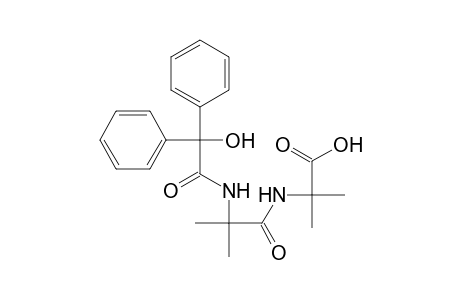 Alanine, N-[N-(hydroxydiphenylacetyl)-2-methylalanyl]-2-methyl-