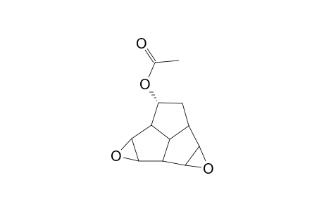 8-endo-Acetoxy-exo,exo,exo-2:3,5:6-diepoxytricyclo[5.2.1.0(4,10)]decane