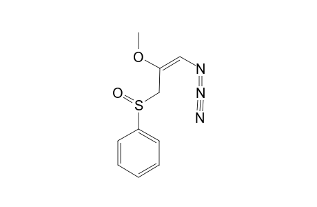 (E)-(3-AZIDO-2-METHOXYPROP-2-ENYLSULFINYL)-BENZENE