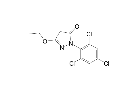 3H-pyrazol-3-one, 5-ethoxy-2,4-dihydro-2-(2,4,6-trichlorophenyl)-