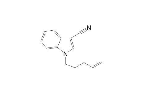 1-(pent-4-en-1-yl)-1H-indole-3-carbonitrile