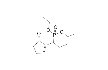 Diethyl (1-(5-Oxocyclopent-1-en-1-yl)propyl)phosphonate