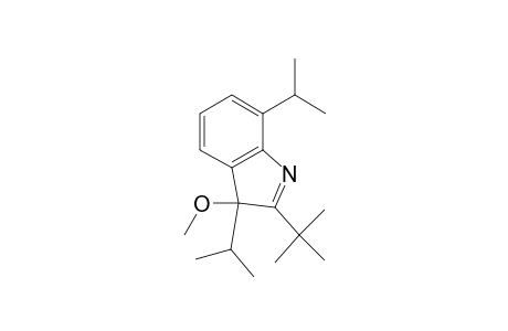 2-tert-Butyl-3,7-diisopropyl-3-methoxy-indole