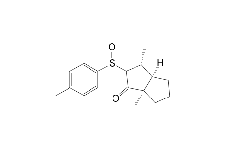 1(2H)-Pentalenone, hexahydro-3,6a-dimethyl-2-[(4-methylphenyl)sulfinyl]-, (3.alpha.,3a.alpha.,6a.alpha.)-(.+-.)-