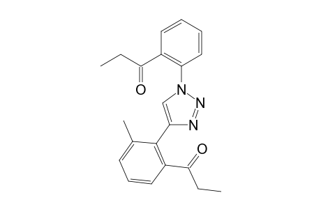 1-(3-Methyl-2-(1-(2-propionylphenyl)-1H-1,2,3-triazol-4-yl)phenyl)propan-1-one