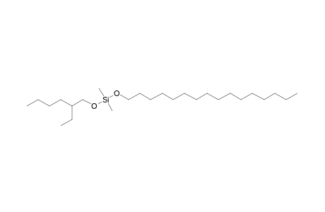 Silane, dimethyl(2-ethylhexyloxy)hexadecyloxy-