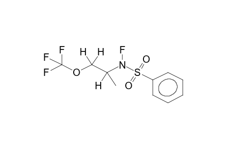 N-(1-METHYL-2-TRIFLUOROMETHYLOXYETHYL)BENZENESULPHONAMIDE