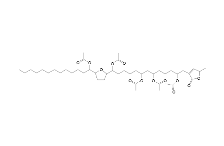 8-Hydroxyannonacin pentaacatate