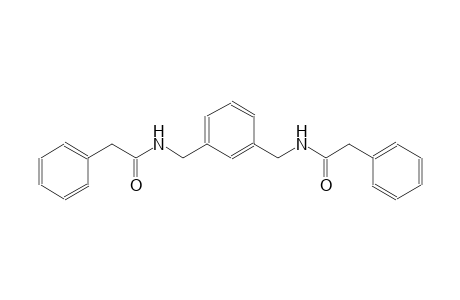 2-phenyl-N-(3-{[(phenylacetyl)amino]methyl}benzyl)acetamide