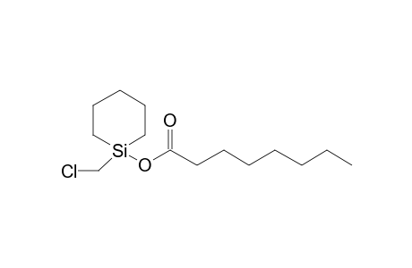 1-(Chloromethyl)-1-silinanyl octanoate
