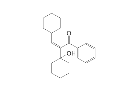 (Z)-3-Cyclohexyl-2-(1-hydroxycyclohexyl)-1-phenylpropenone