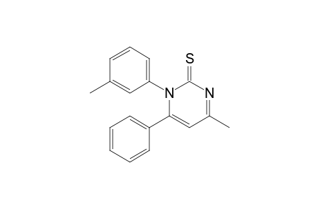 4-Methyl-6-phenyl-1-(m-tolyl)-2[1H]pyrimidinethione