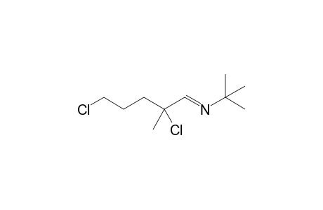 N-(2,5-Dichloro-2-methylpentylidene)-t-butylamine