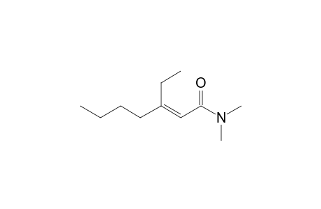 (E)-3-Ethyl-N,N-dimethyl-2-heptenamide