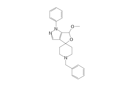 1-Benzyl-6'-methoxy-1'-phenyl-4',6'-dioxo-1'H-spiro[piperidine -4,4'-furo[3,4-c]pyrazole]